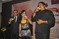 Madhavi Latha at Mumbai Express Food Festival